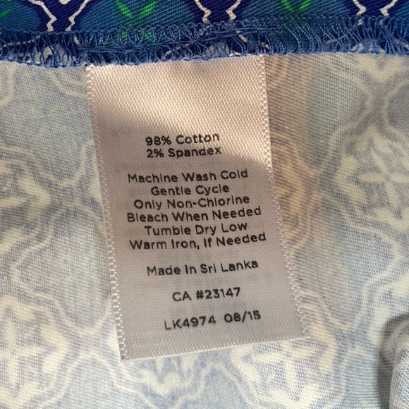 Talbots All Over Print Skirt Women's Size 16 - Picture 5 of 7